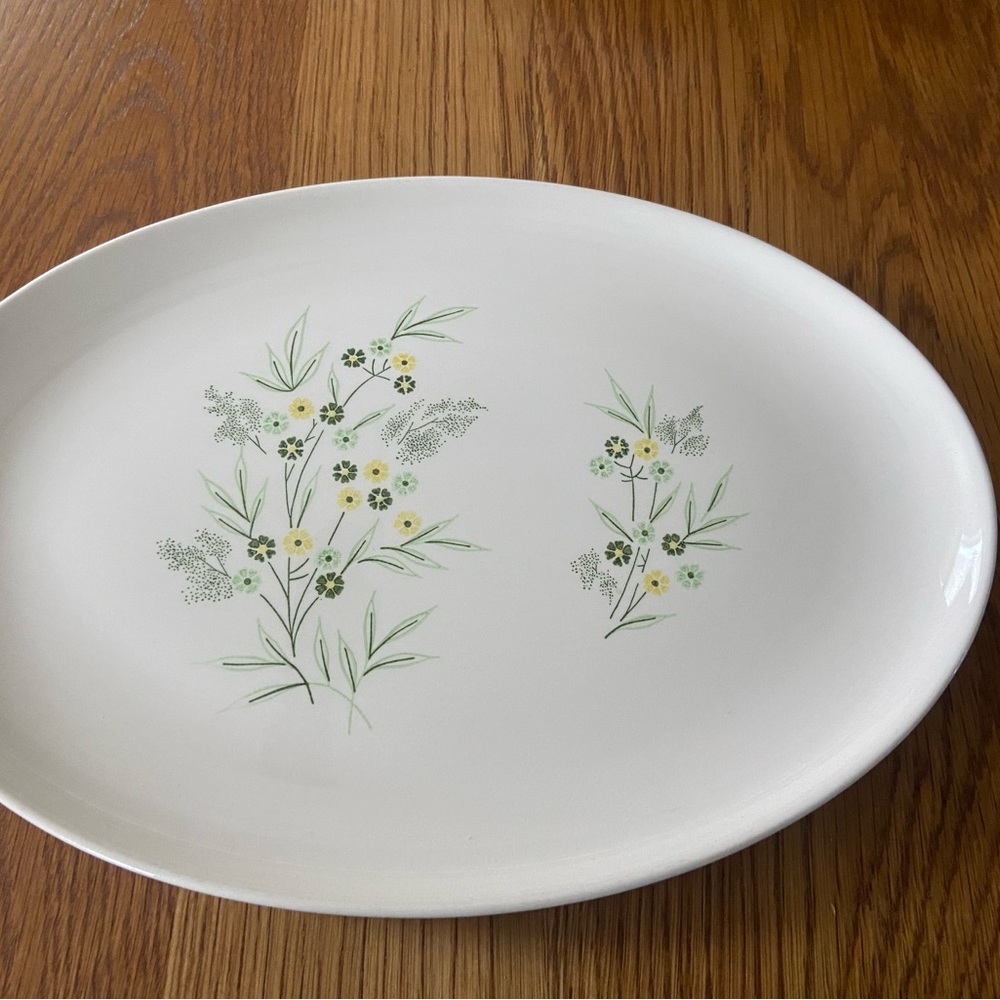 Vintage Colorcraft Oval Serving Platter